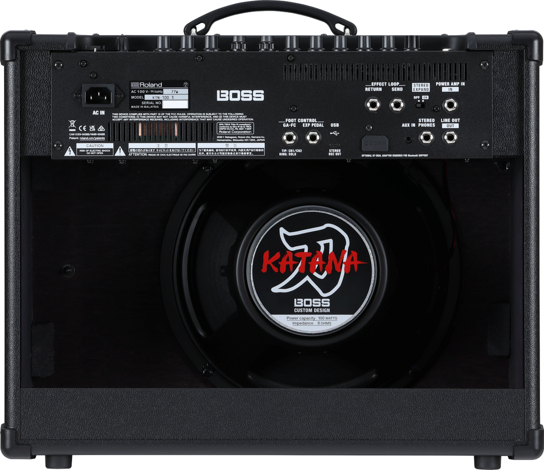 Boss Katana 100 'Generation 3' Combo Guitar Amplifier - 100 Watts 3