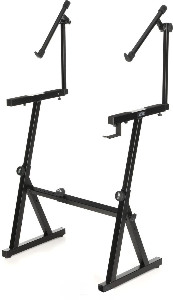 On-Stage KS1365 Z Keyboard Stand - With Second Tier 3