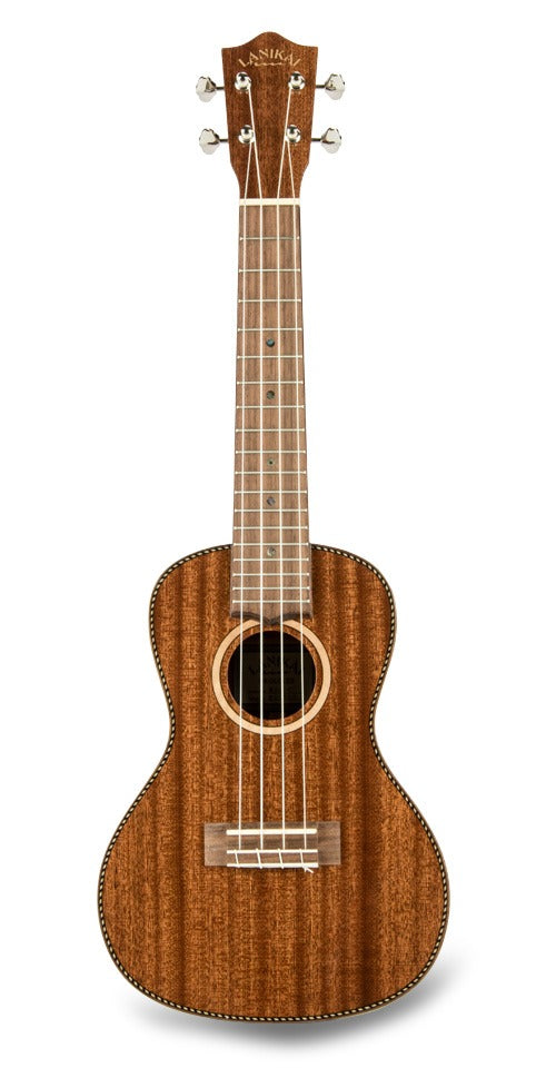 Lanikai MAS-C All Solid Mahogany Acoustic Ukulele - Concert