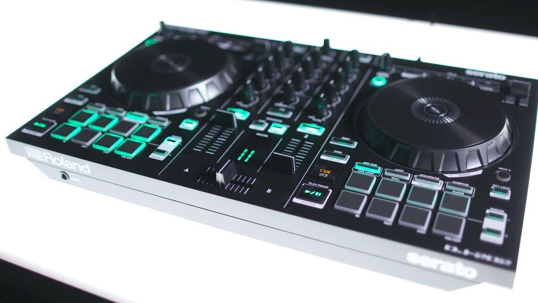 Roland DJ-202 4-deck Serato DJ Controller with Drum Machine 3