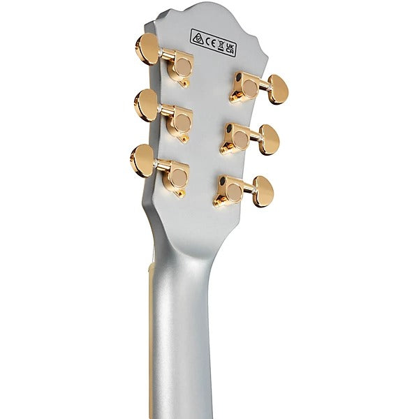 Ibanez Artcore AS73GMSF Semi Hollow Electric Guitar - Moonstone Silver Flat