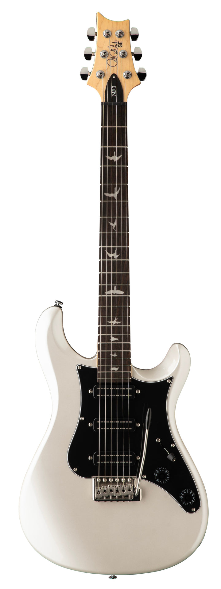 PRS SE NF3 Electric Guitar - Pearl White With Rosewood Fretboard 5