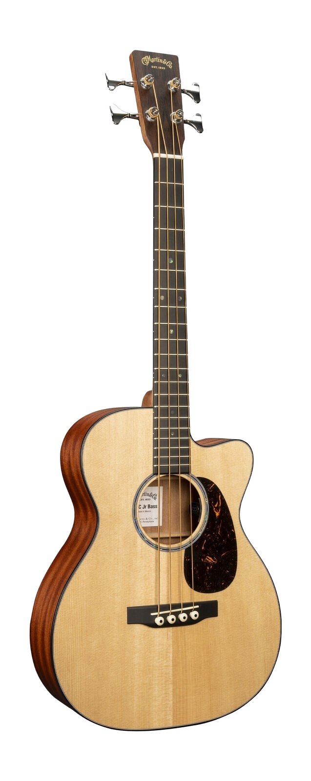 Martin 000C Jr-E Acoustic Electric Bass Guitar - Natural