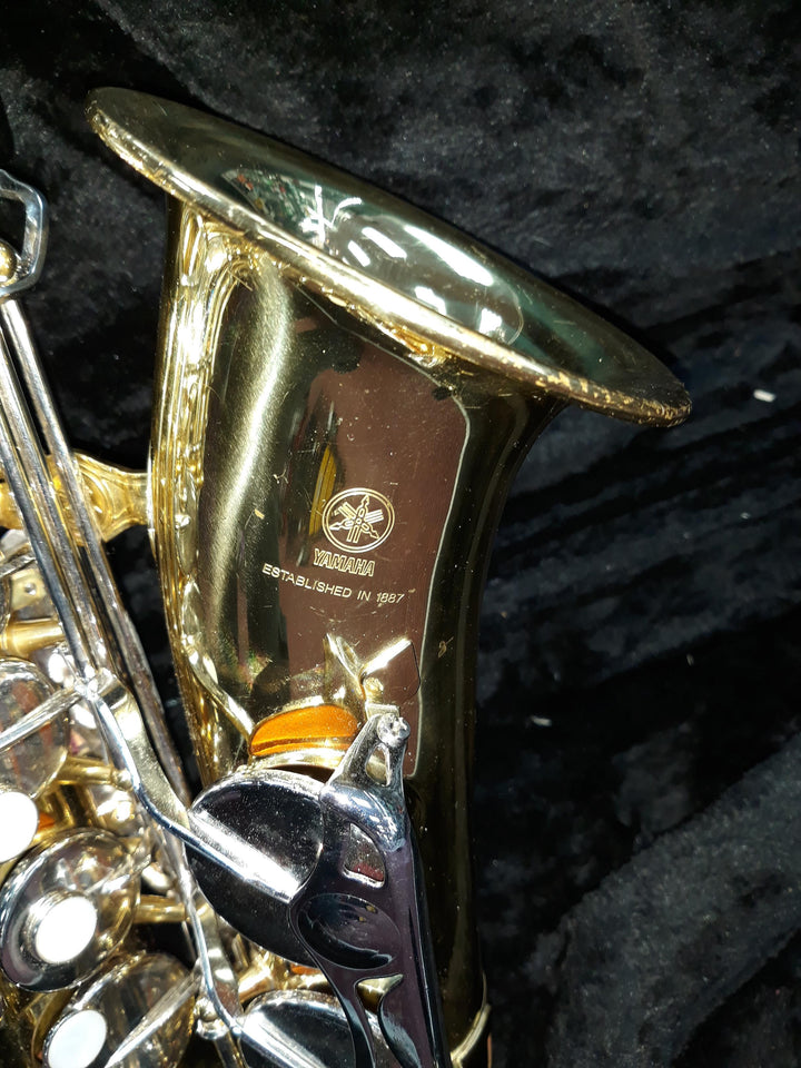 Used Yamaha Entry Level Eb Alto Saxophone - Yellow Brass