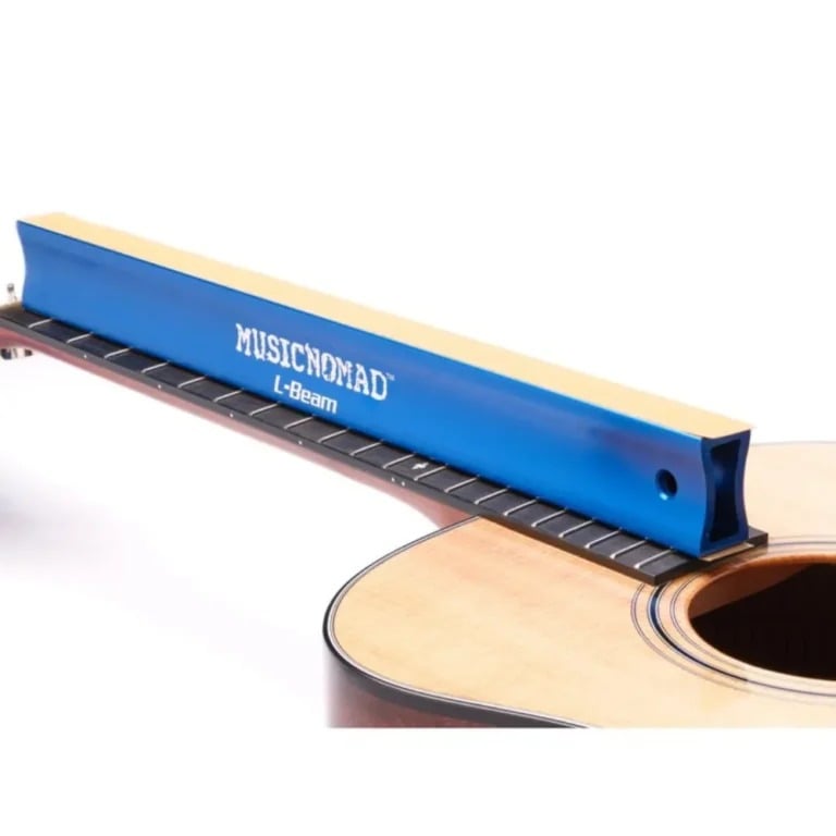 MusicNomad MN811 Fret Leveler Beam for Acoustic and Electric Guitars - 17.6\" (45cm) 2