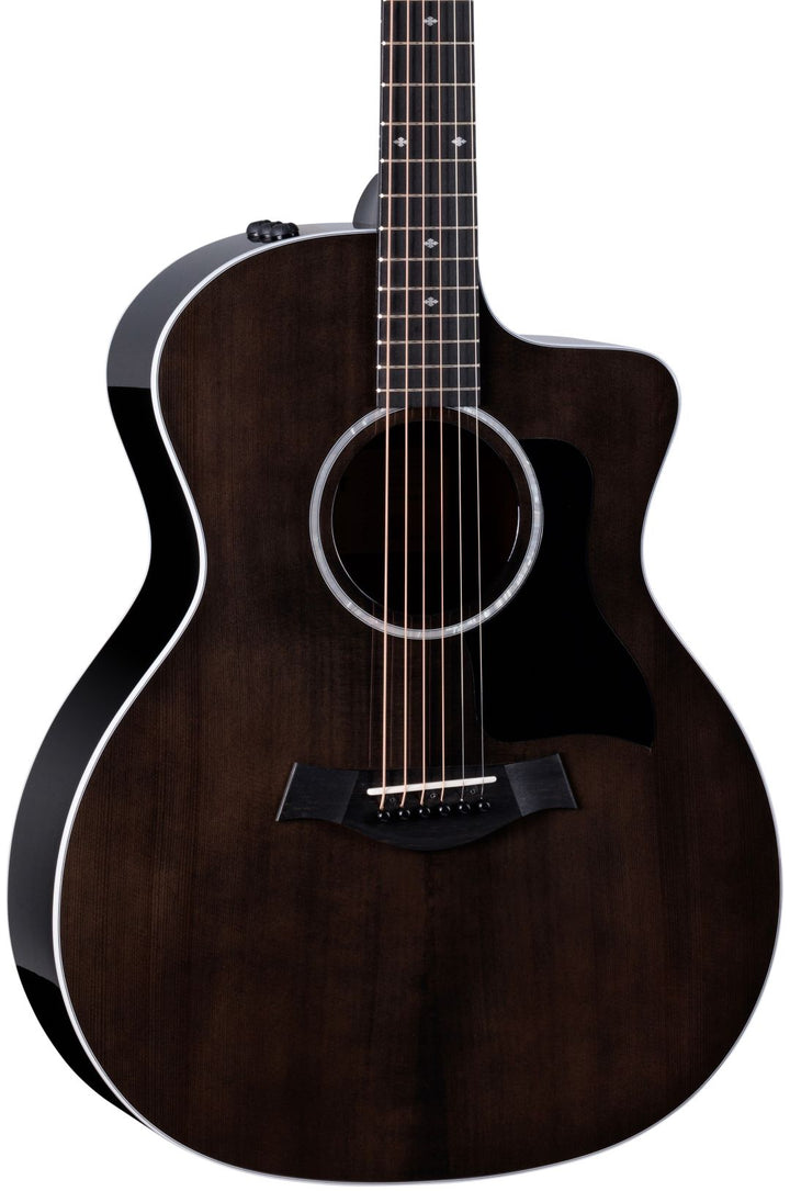 Taylor 214ce Special Edition Acoustic Electric Guitar - Transparent Grey