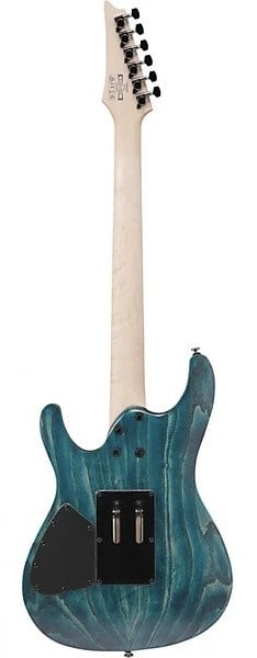 Ibanez S520AH Standard Electric Guitar - Cosmic Blue Stained Flat 2