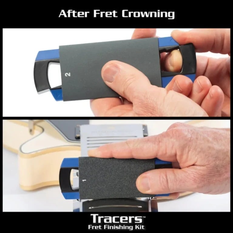 MusicNomad MN860 6-Piece Tracers Fret Finishing Kit