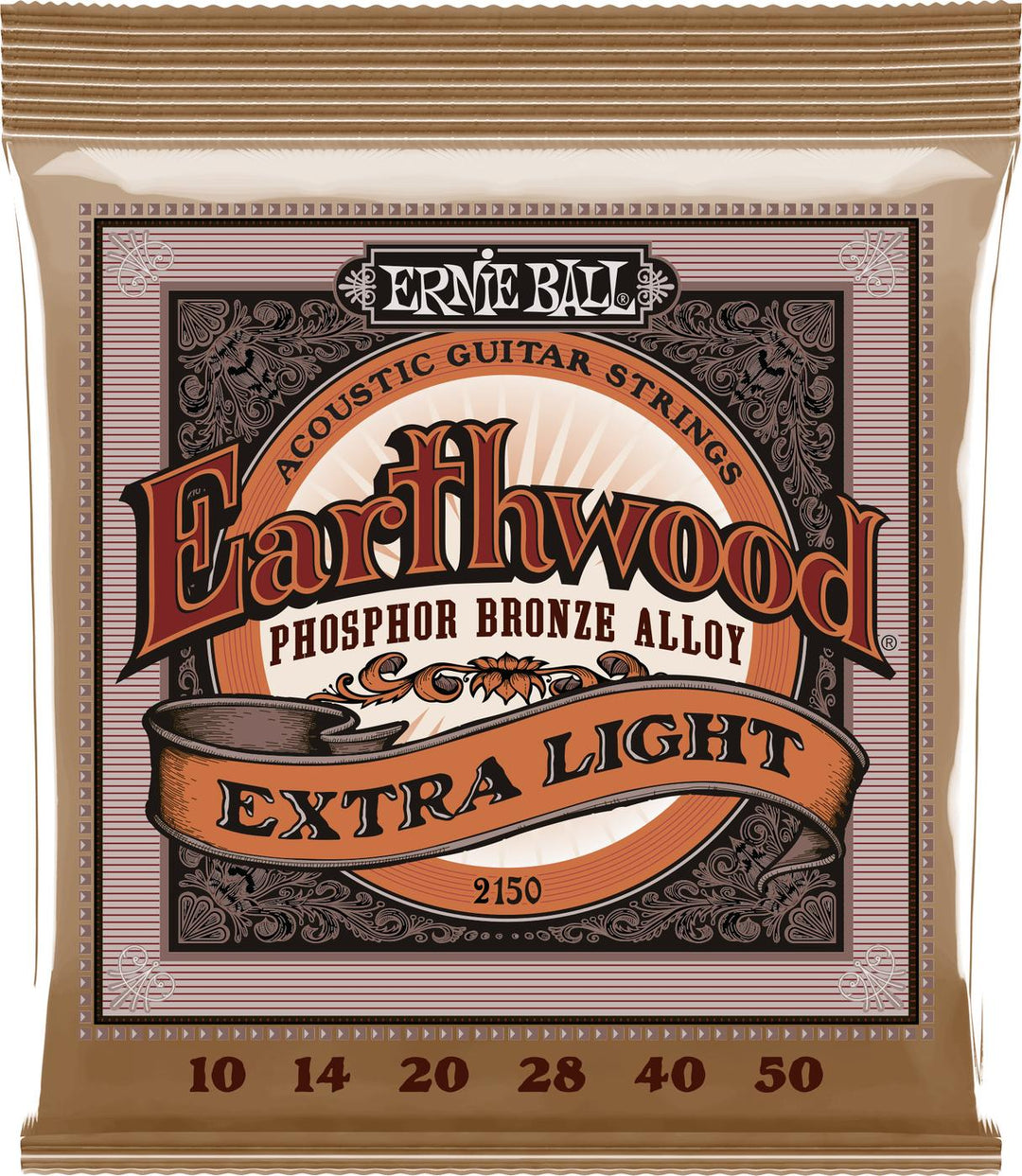 Ernie Ball 2150 Phosphor Bronze Slinky Acoustic Set (10-50)