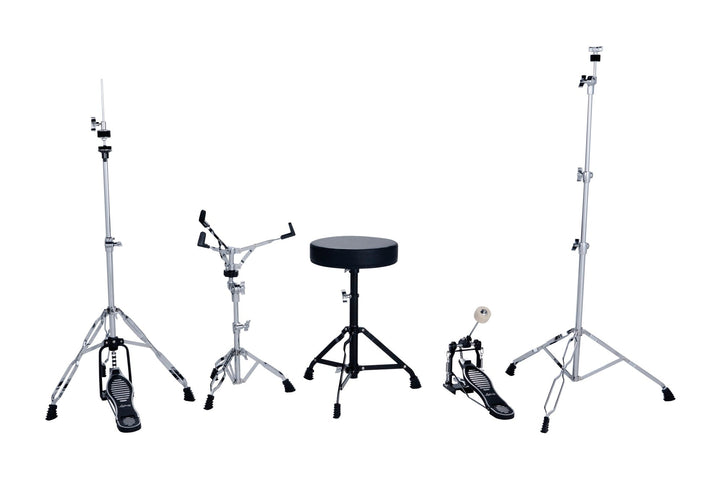 Ludwig Accent Fuse 5 Piece Drum Set - Snow Dust 4