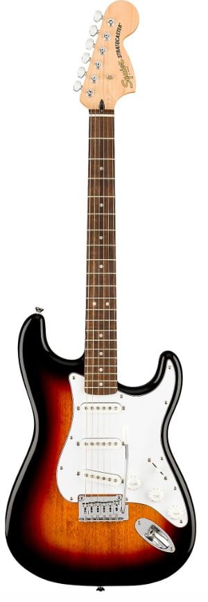Squier Affinity Stratocaster Laurel Neck (3-Color Sunburst) - No Case