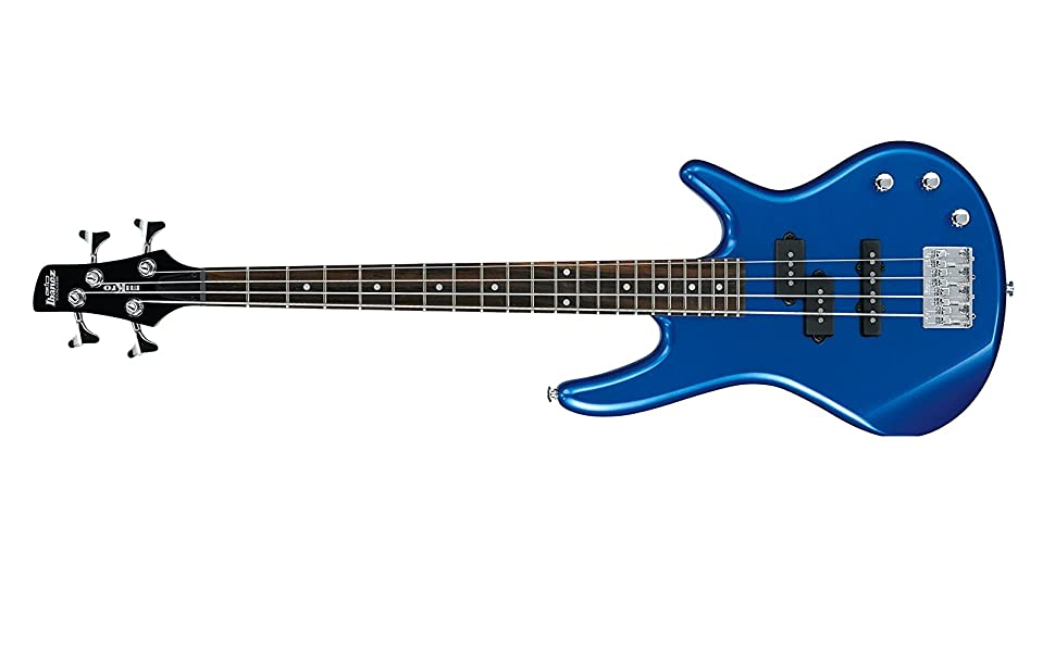 Ibanez Mikro Series 3/4 Size Bass Guitar - Blue 5