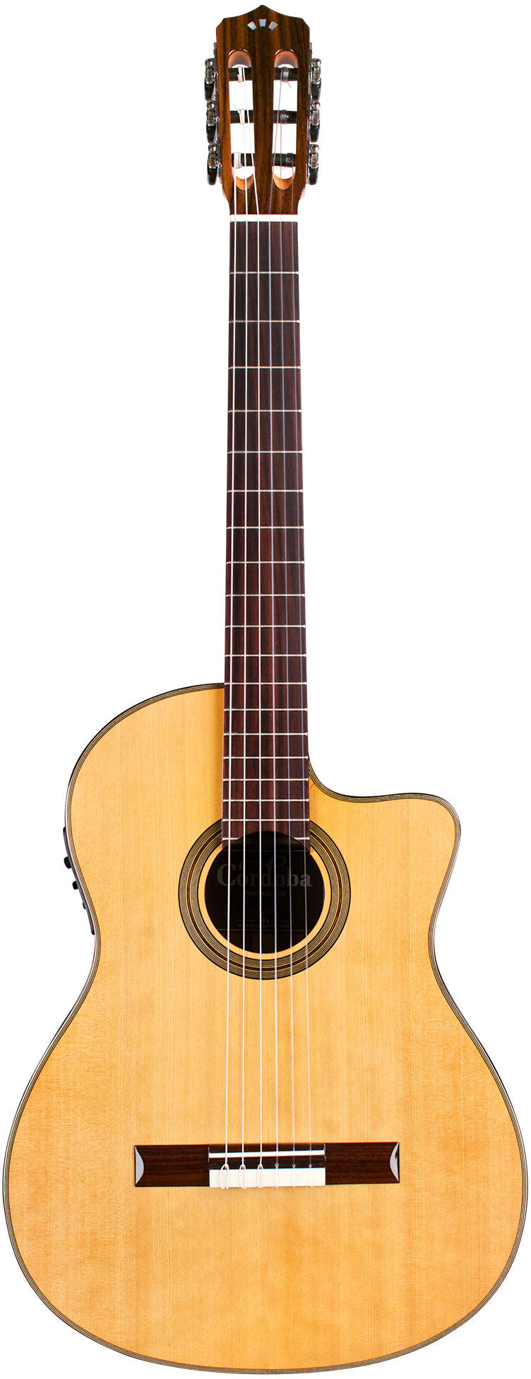 Cordoba Fusion 12 Nylon String Acoustic Electric Guitar - Cedar 2
