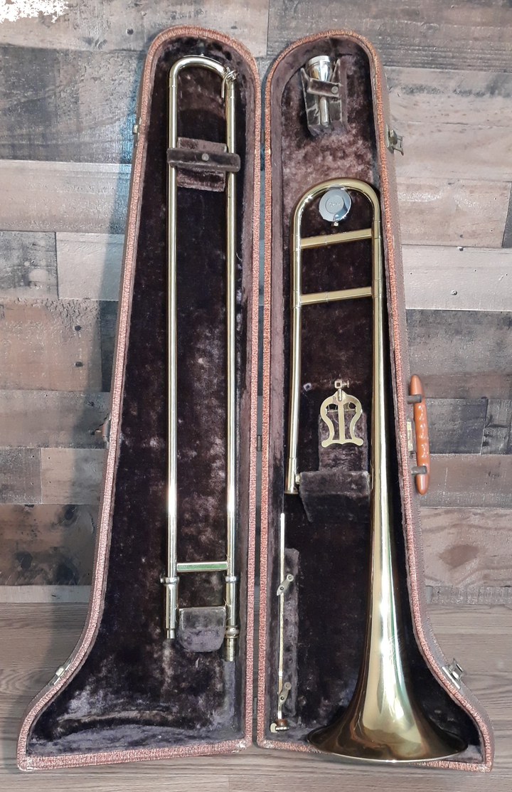 Used F.E. Olds Ambassador Tenor Trombone - Brass Construction