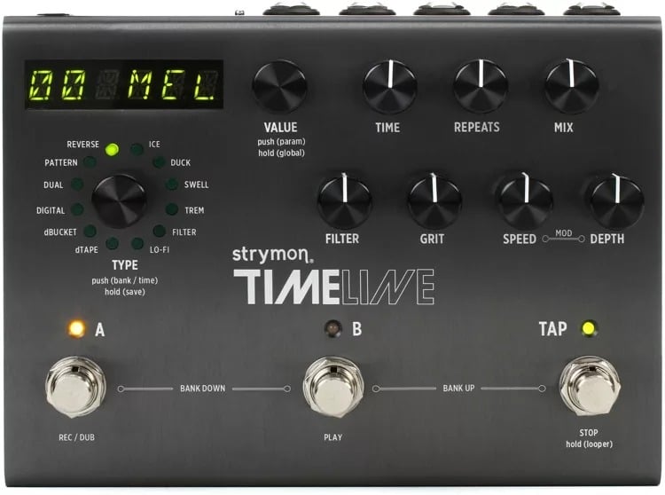 Strymon TimeLine Multi-Dimensional Delay Effect Pedal
