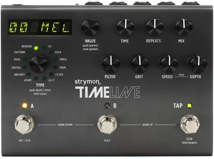 Strymon TimeLine Multi-Dimensional Delay Effect Pedal