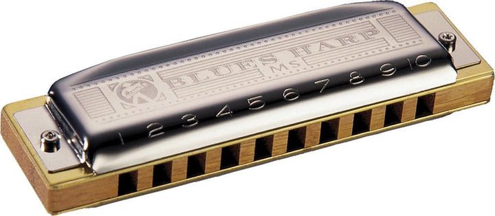 Hohner 3P532BX Blues Harp Pro Package (Harmonica 3-Pack: G, A, and C)