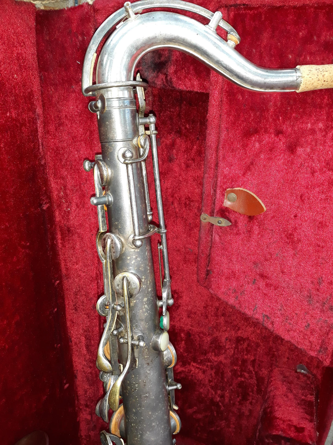 Used Dorn & Kirschner Bb Nickle-Plate Tenor Saxophone - With Original Case 6