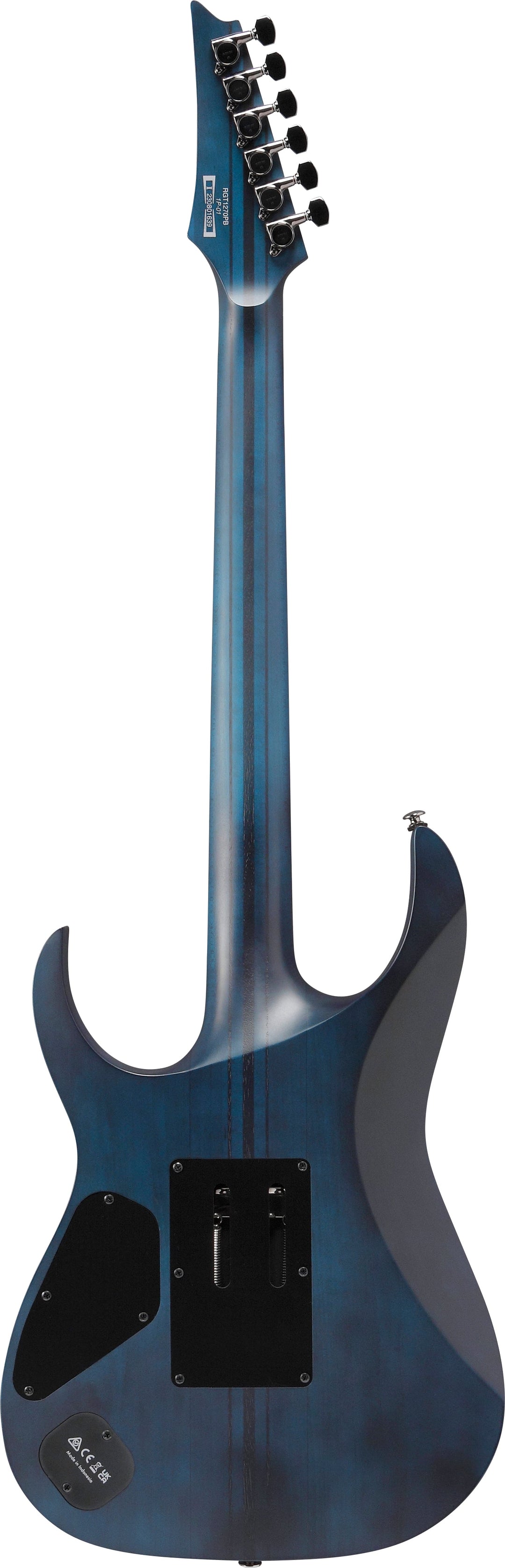 Ibanez RGT1270PBCTF Premium Electric Guitar - Cosmic Blue Starburst Flat 8