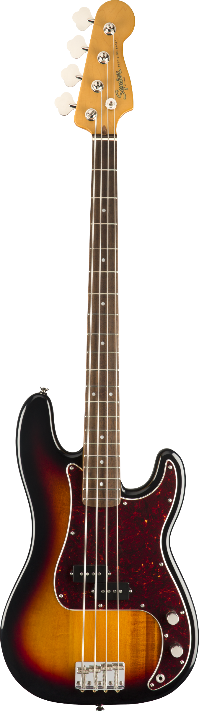Squier Classic Vibe 60's Precision Bass (Laurel/3-Tone Suburst) 2