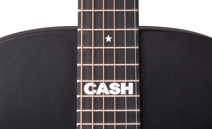 Martin DX Johnny Cash Acoustic Electric Guitar - Satin Black 4
