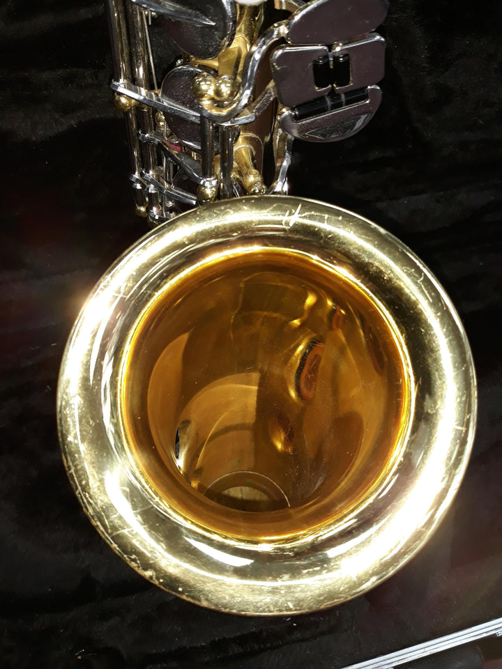 Used Yamaha Entry Level Eb Alto Saxophone - Yellow Brass