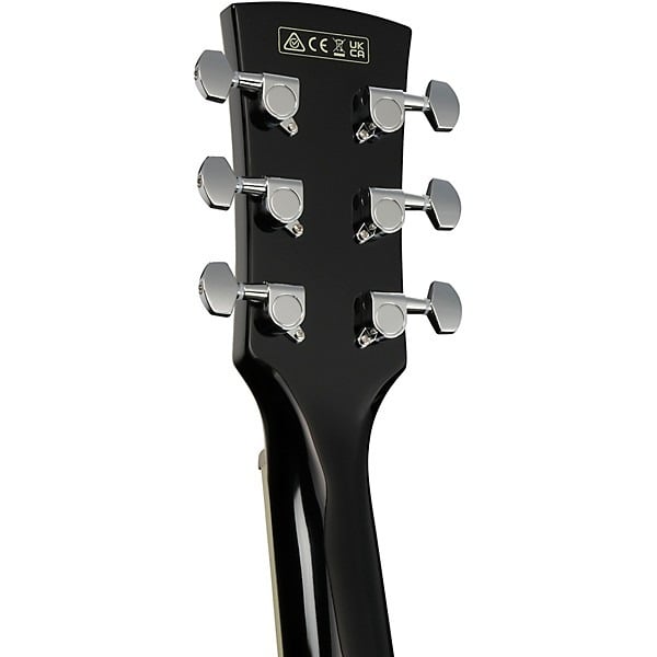 Ibanez AJ70M1EBK Jumbo Acoustic Electric Guitar - Black High Gloss 5
