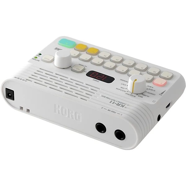 Korg KR-11 Compact Rhythm Box - White 3