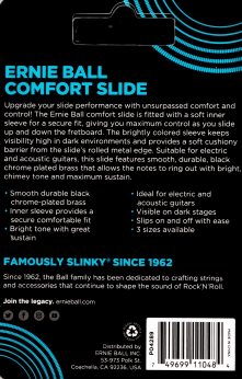 Ernie Ball P04289 Comfort Guitar Slide - Large