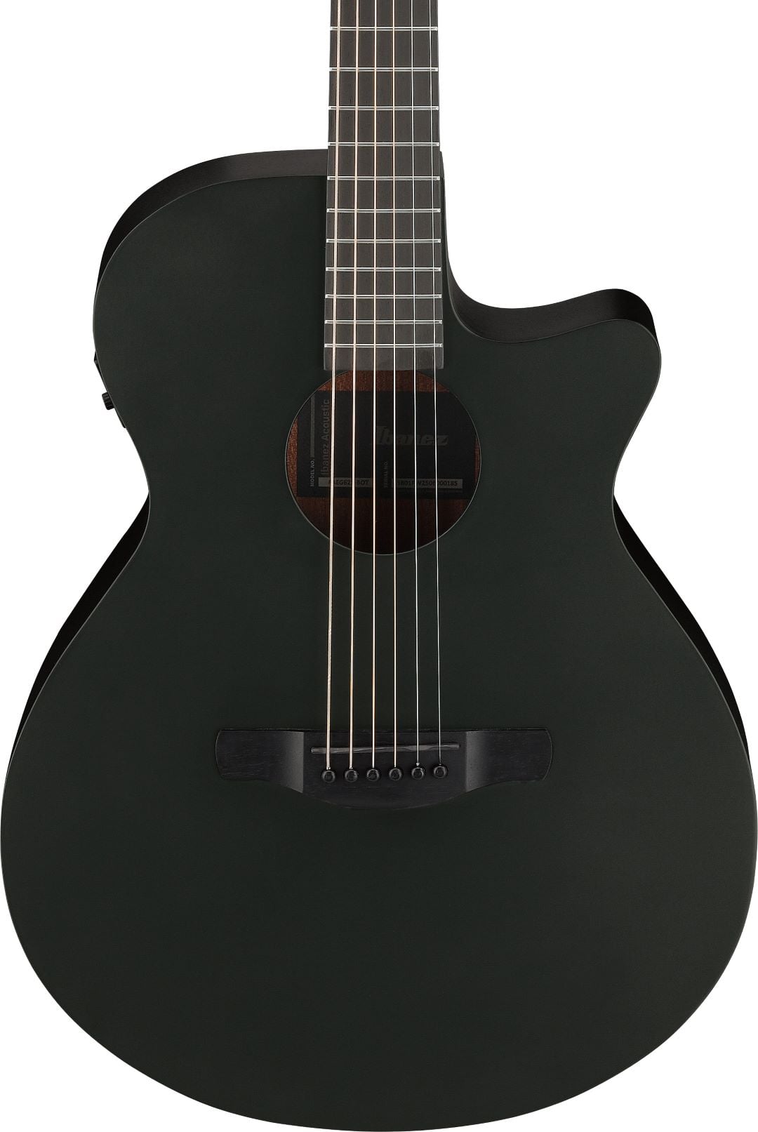 Ibanez AEG621BOT Acoustic Electric Guitar - Black Out