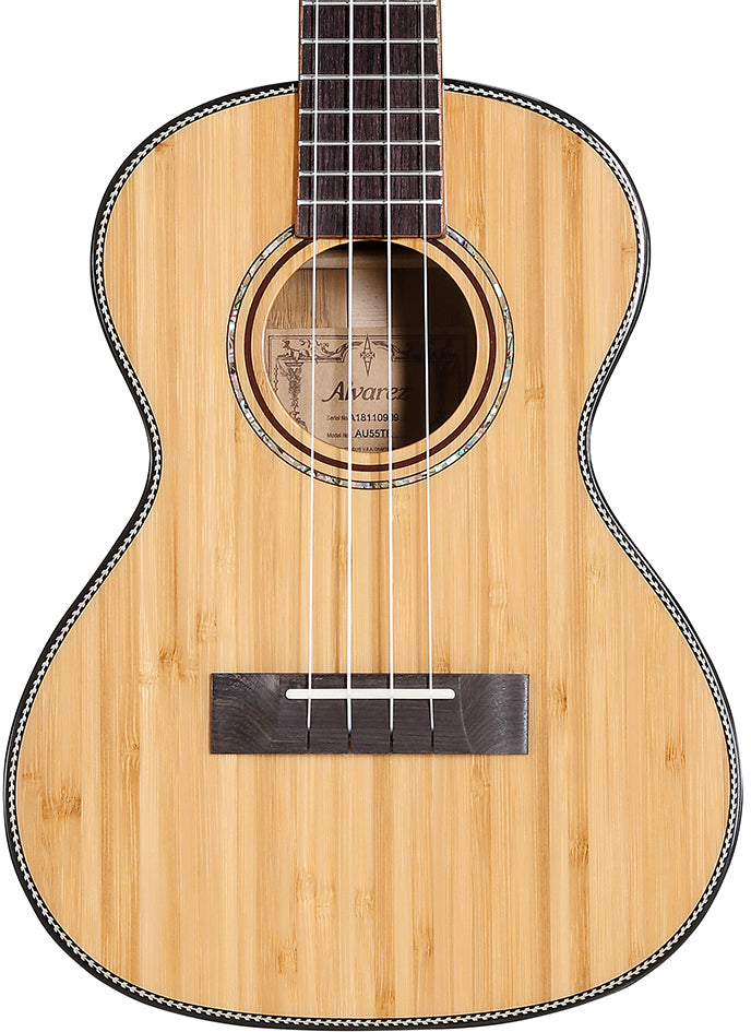 Alvarez MU55TE Ukulele Tenor Solid Acoustic Electric