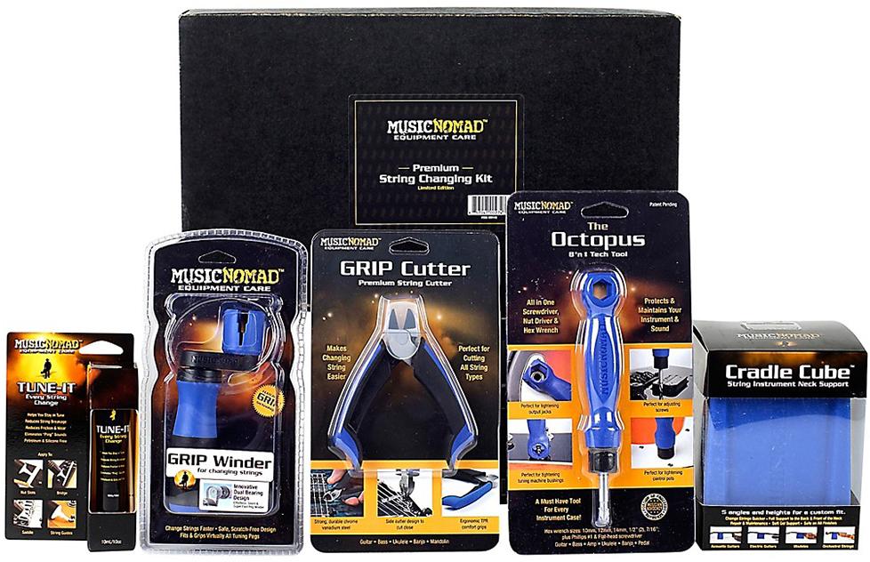 Music Nomad MN146 Premium 5-Piece String-Changing Kit - All the Tools You'll Need!