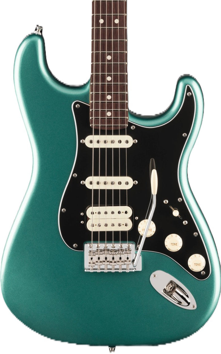 Fender American Professional Classic Stratocaster HSS Electric Guitar - Faded Sherwood Green Metallic