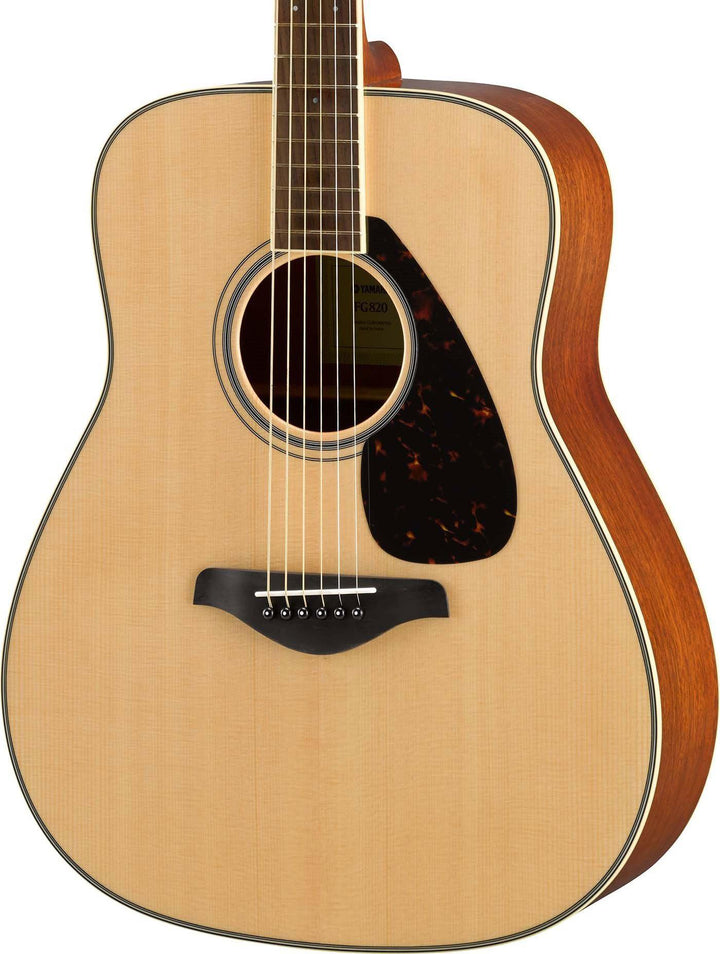 Yamaha FG820 Western Mahogany Body Acoustic Guitar (Vintage Natural)