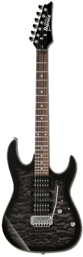 Ibanez GRX70QATKS Electric Guitar - Transparent Black Sunburst