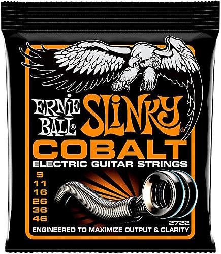 Ernie Ball 2722 Cobalt Hybrid Slinky Electric Guitar Strings (9-46)