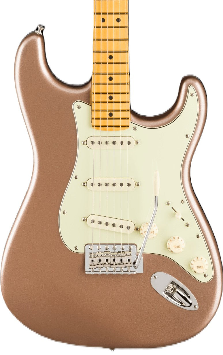 Fender American Professional Classic Stratocaster Electric Guitar - Faded Firemist Gold