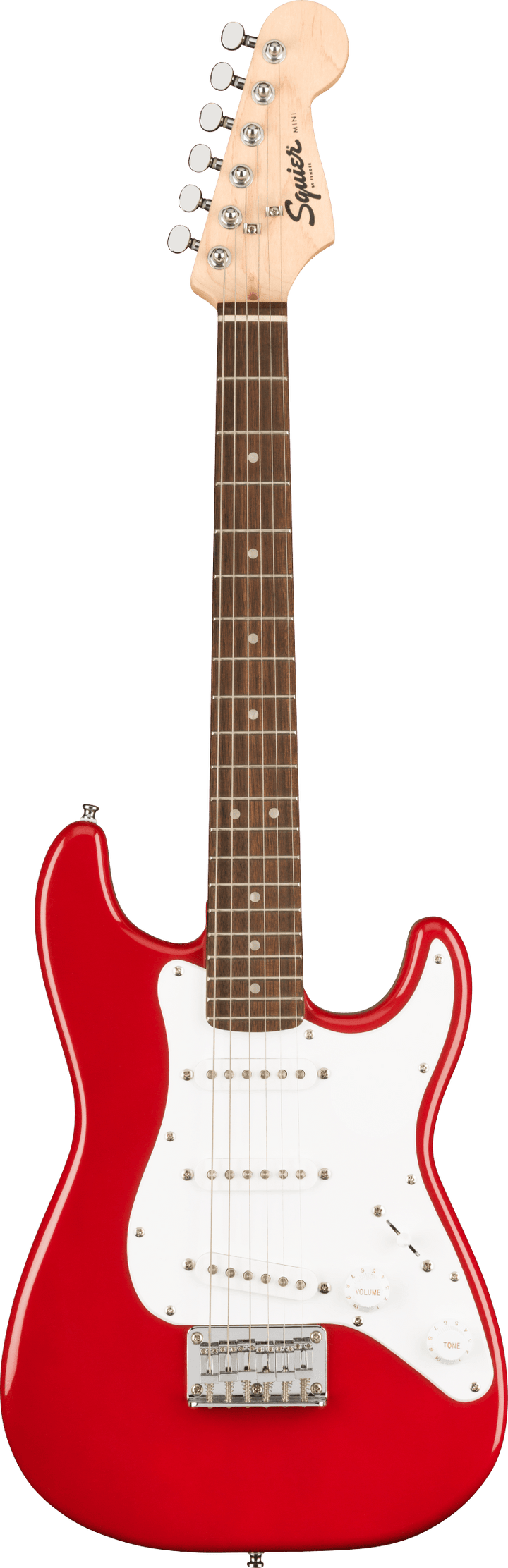 Squier Mini Stratocaster (Laurel/Dakota Red) 3