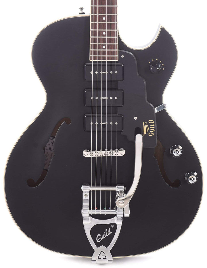 Guild Starfire I Jet 90 with Vibrato - Satin Black
