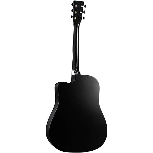 Martin DC-10E Modern Black Acoustic Electric Guitar - Black 5