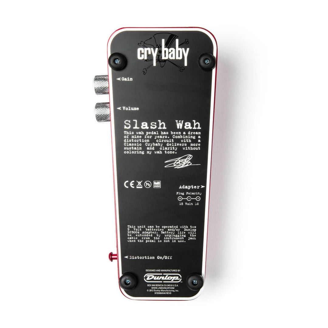 Dunlop SW-95 Crybaby Slash Wah Crybaby Pedal 5