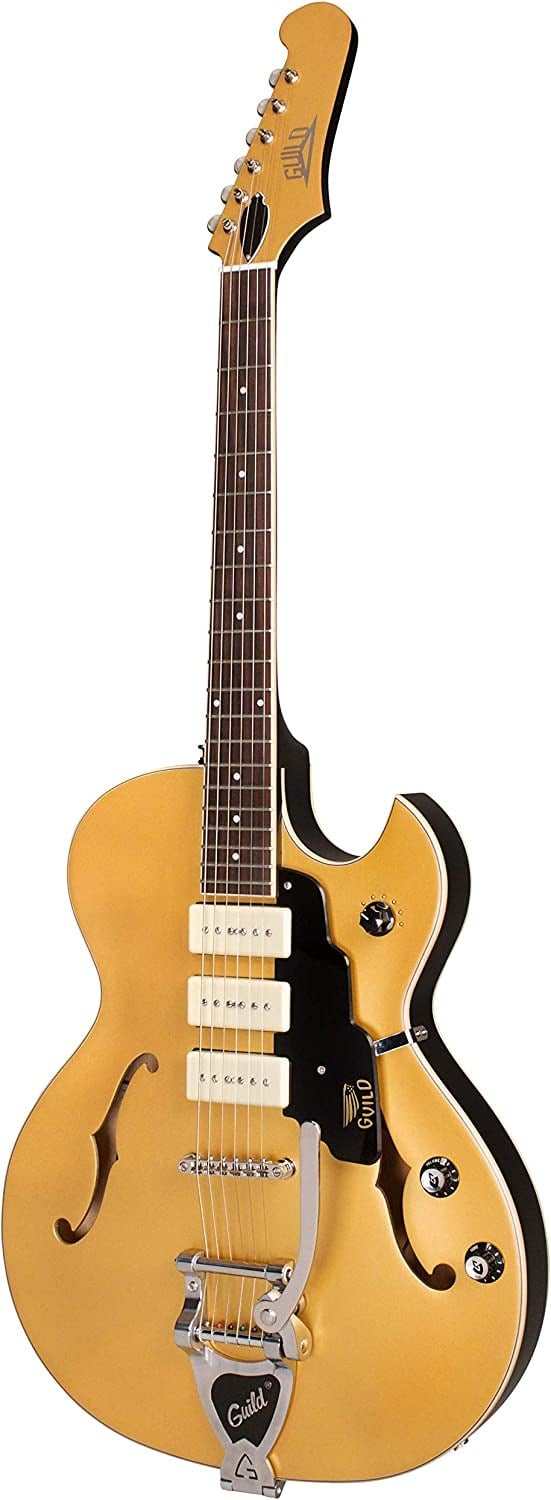 Guild Starfire I Jet 90 with Vibrato - Satin Gold 6