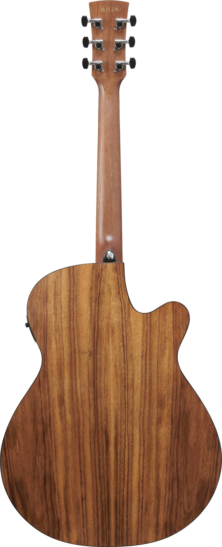 Ibanez PC50WSLCEOPB Left-Handed Acoustic Electric Guitar - Open Pore Brown 7