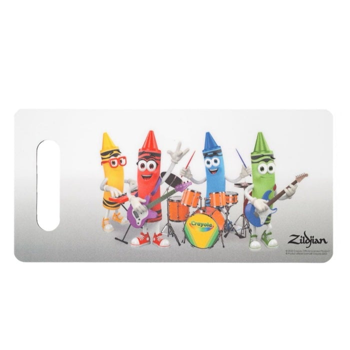 Zildjian Crayola Kids Drumsticks With Practice Pad - 6 Sticks