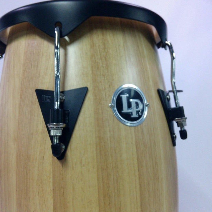 Latin Percussion LP646NW-AW Natural Conga Set with Stand