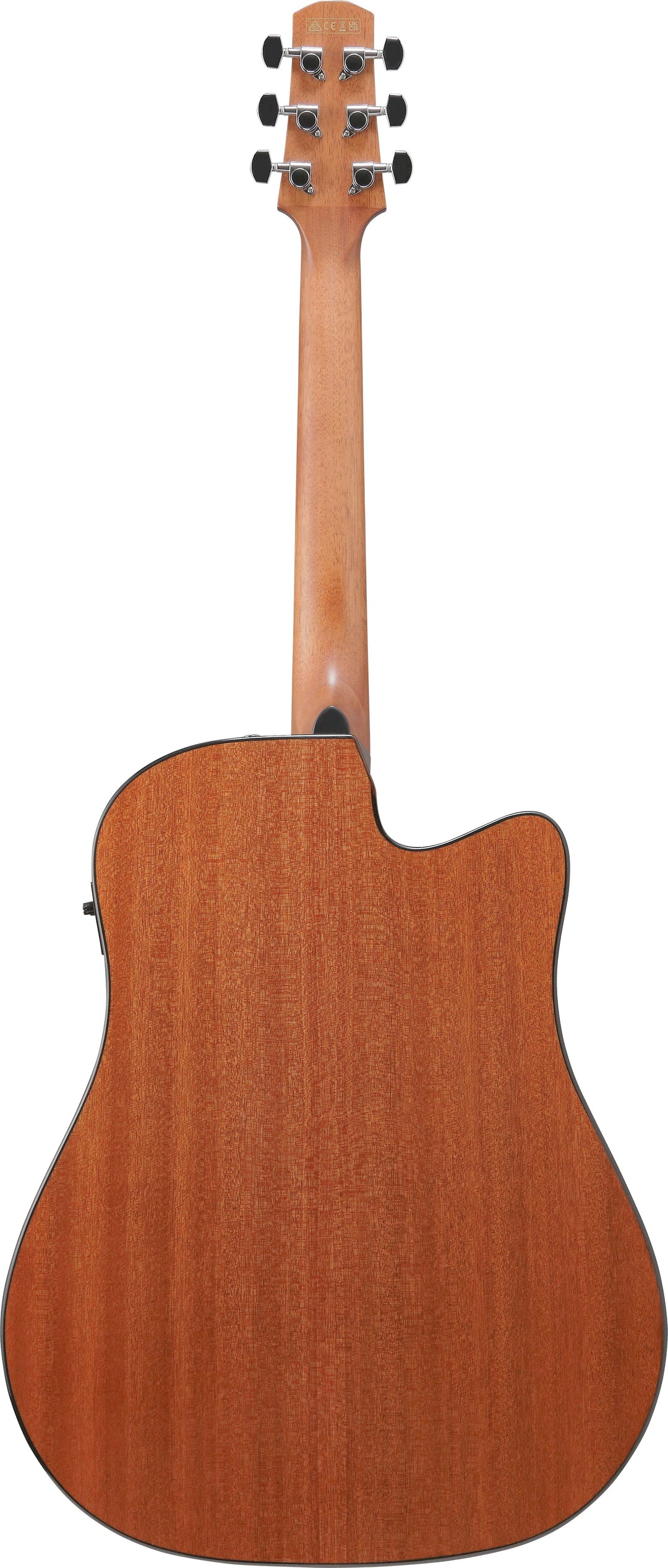 Ibanez AAD51LCEDVS Left-Hand Acoustic Electric Guitar - Dark Violin Sunburst High Gloss 7