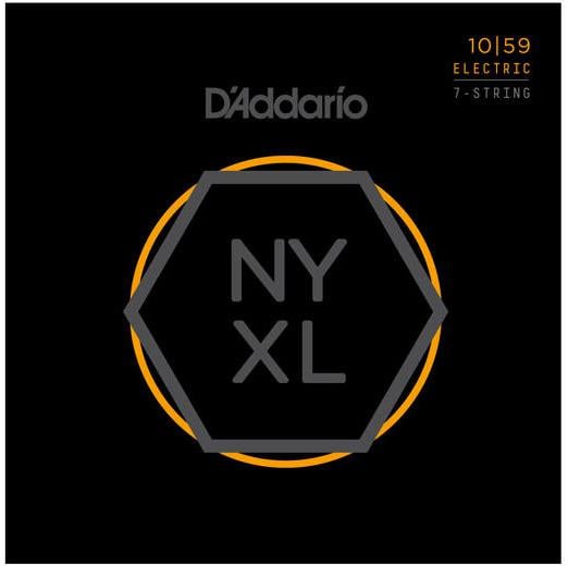 D'Addario NYXL 7-String Regular 10-59 Electric Guitar Strings