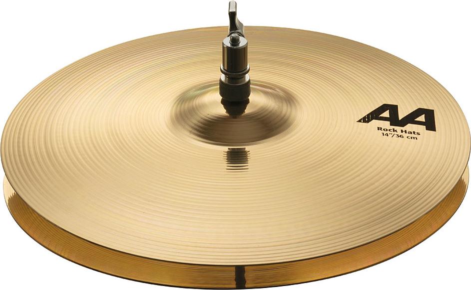 Sabian AA 14 Inch Rock Hi Hat Cymbals