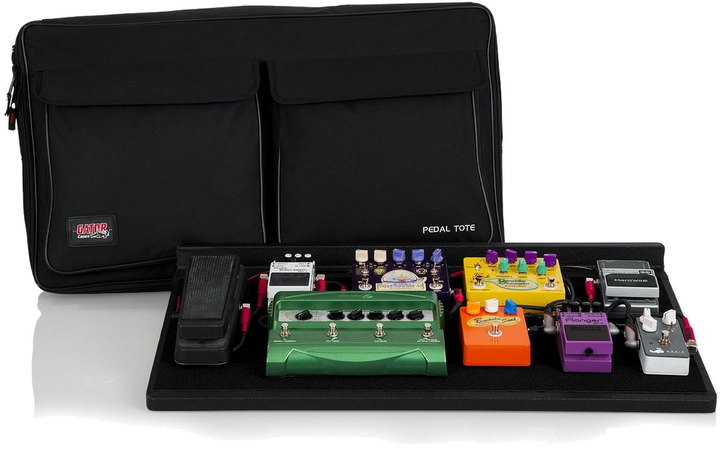 Gator Pro-Size Pedal Board - With Carry Bag & Power Supply