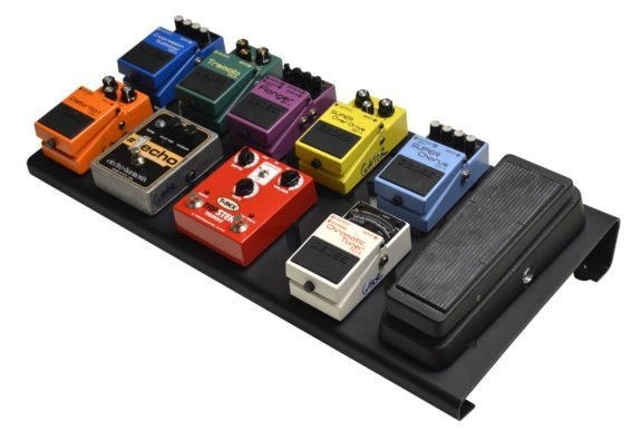 Gator Large Aluminum Pedalboard With Carry Bag - Black